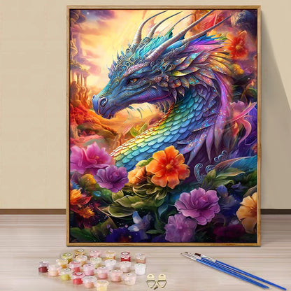 Dragon - Paint by Numbers -40x50cm