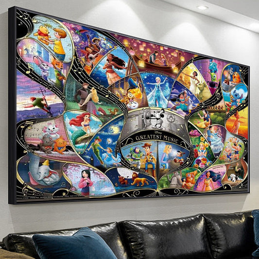 Fairy tale - Paint by Numbers -70x40cm