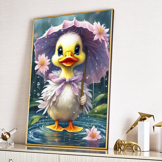 Duck- Full Round Diamond Painting - 40x60cm