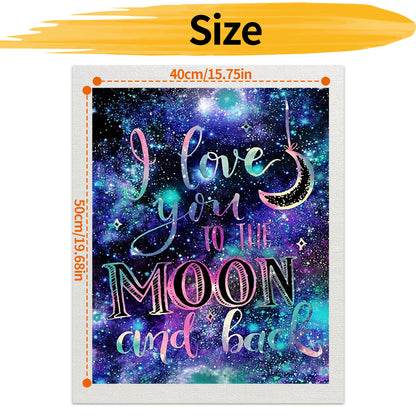 WordArt - Paint by Numbers -40x50cm