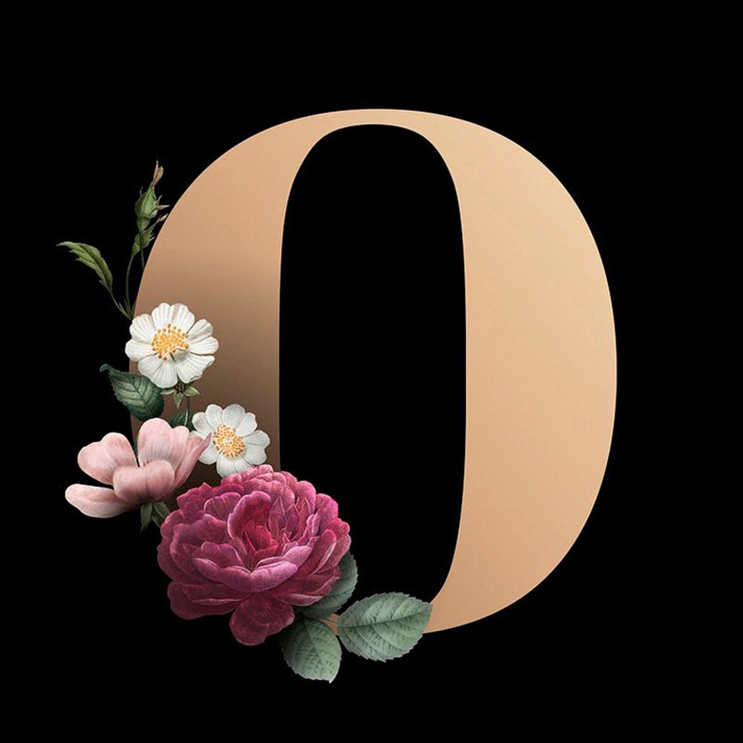 26 Alphabet - Full Round Diamond Painting - 30x30cm