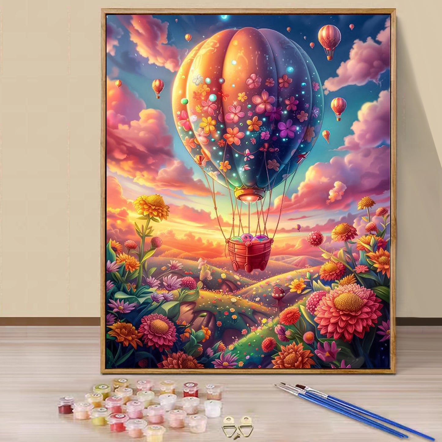 Hot Air Balloon - Paint by Numbers -40x50cm