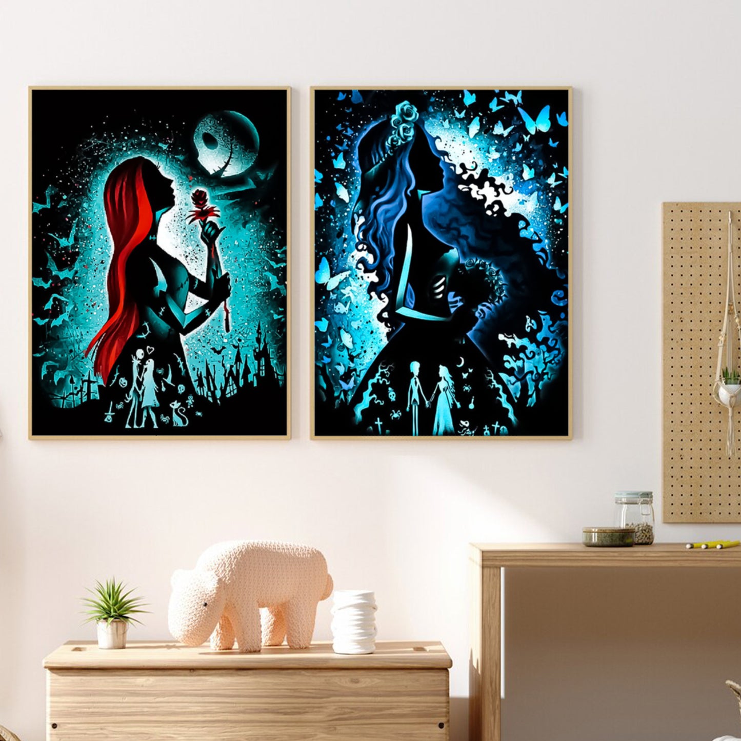 Corpse Bride - Full Round Diamond Painting - 30x40cm/2pack