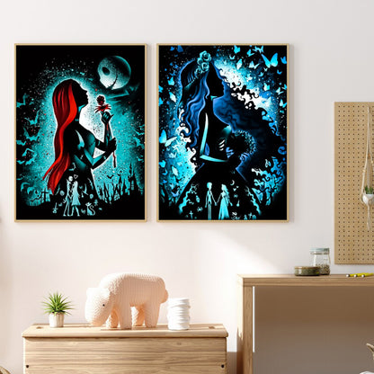 Corpse Bride - Full Round Diamond Painting - 30x40cm/2pack