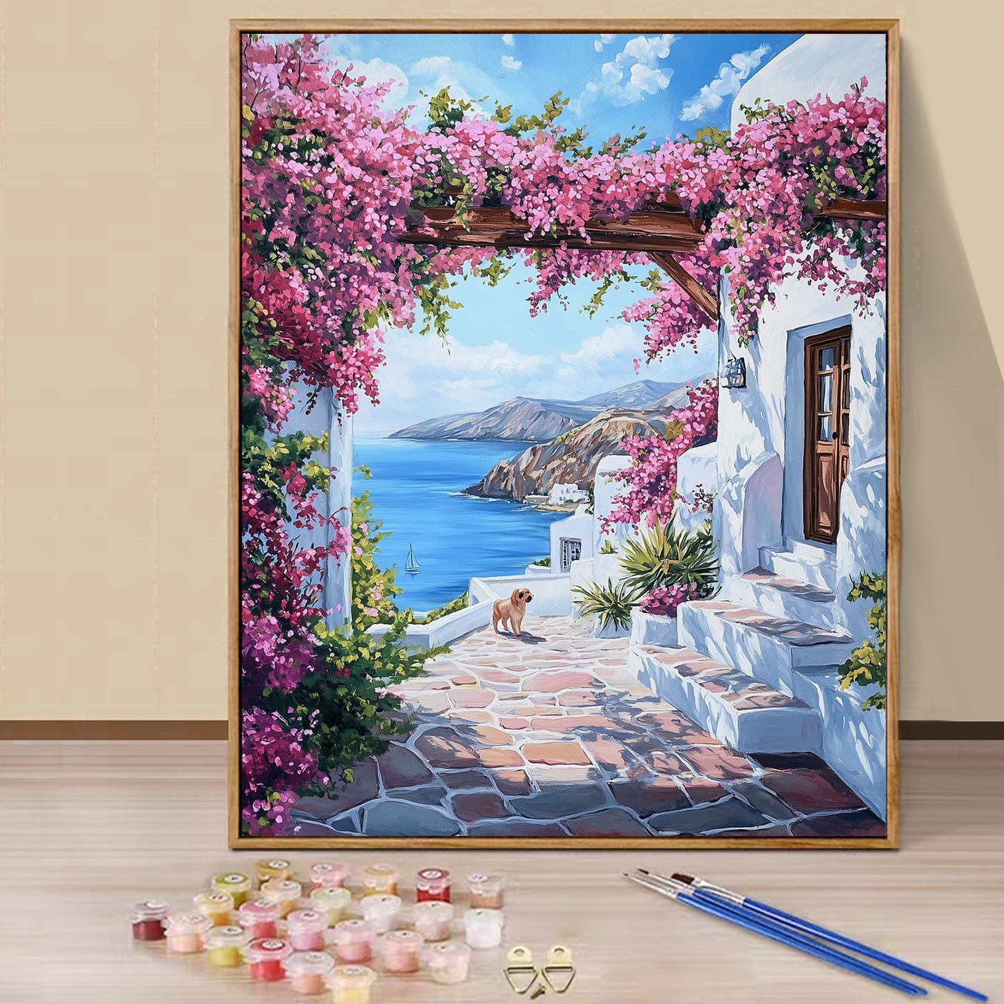 Village - Paint by Numbers -40x50cm
