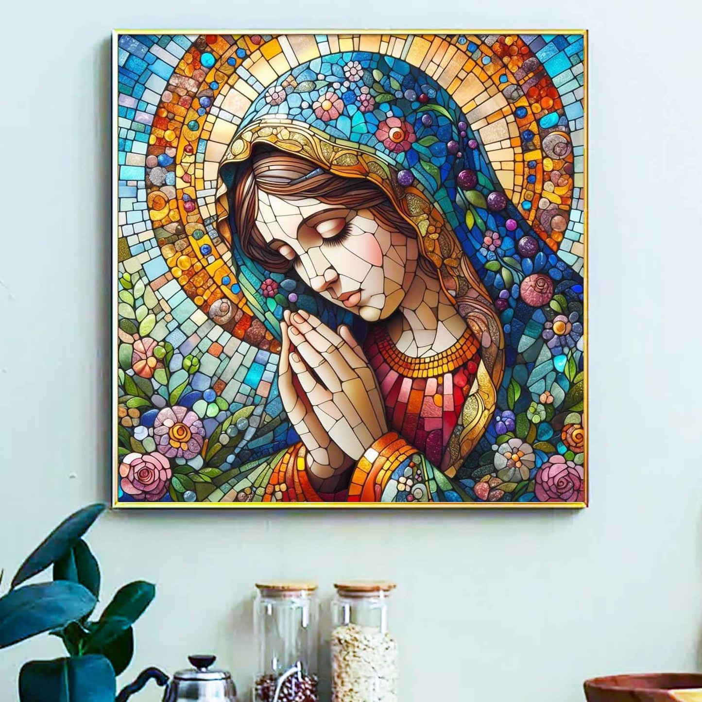 Prayer- Painting by Numbers -40x40cm