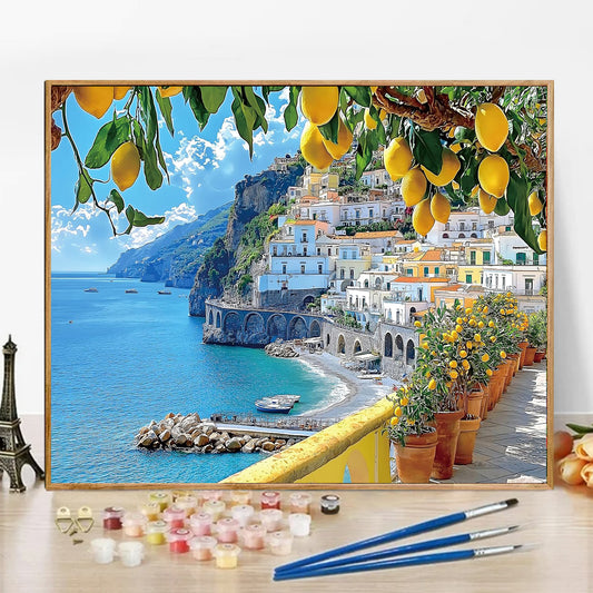 Lemon tree - Paint by Numbers -50x40cm