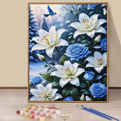 Flower- Paint by Numbers -40x50cm
