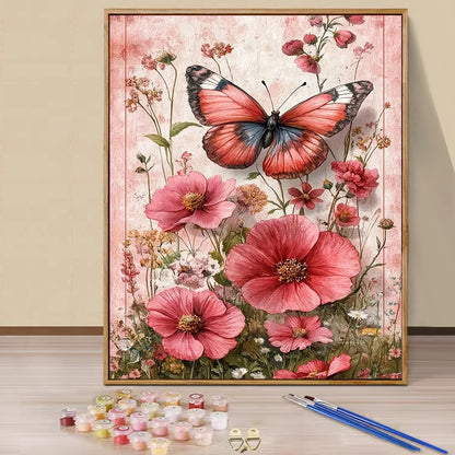Butterfly- Paint by Numbers -40x50cm