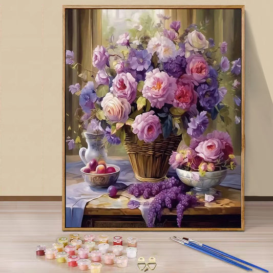 Bouquet- Paint by Numbers -40x50cm