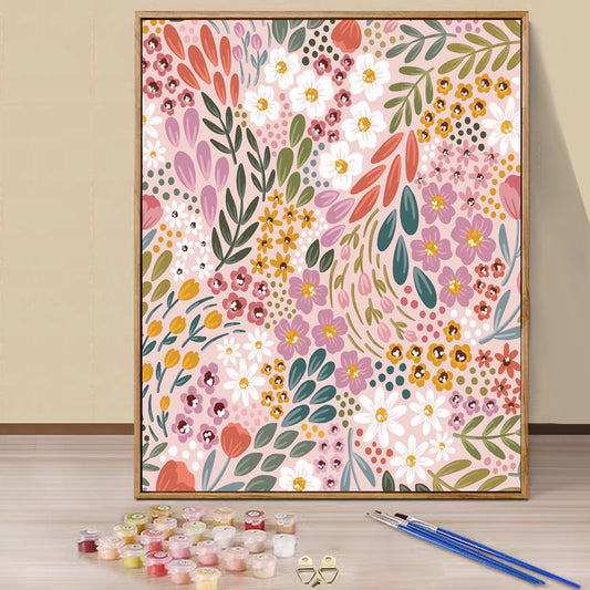 Floral - Paint by Numbers -40x50cm
