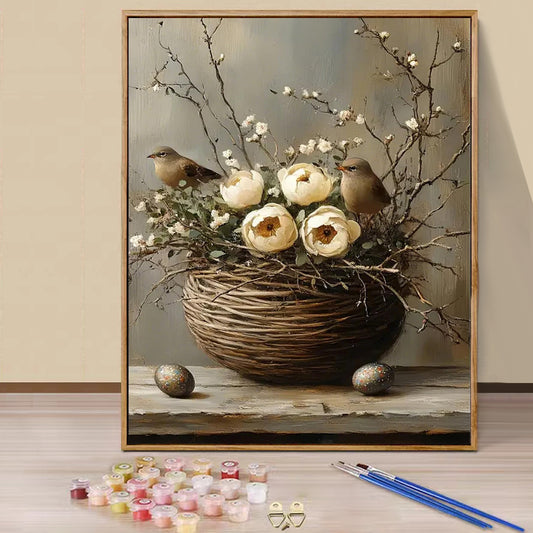 Nest- Paint by Numbers -40x50cm
