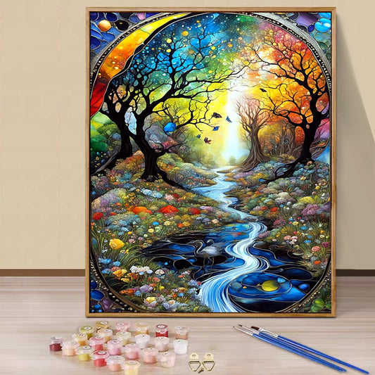 Enchanted Forest - Paint by Numbers -40x50cm