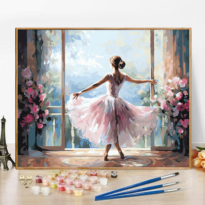 Dancer - Paint by Numbers -50x40cm