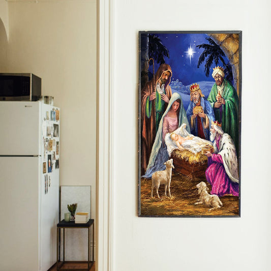 Jesus- Full Round Diamond Painting - 70x40cm