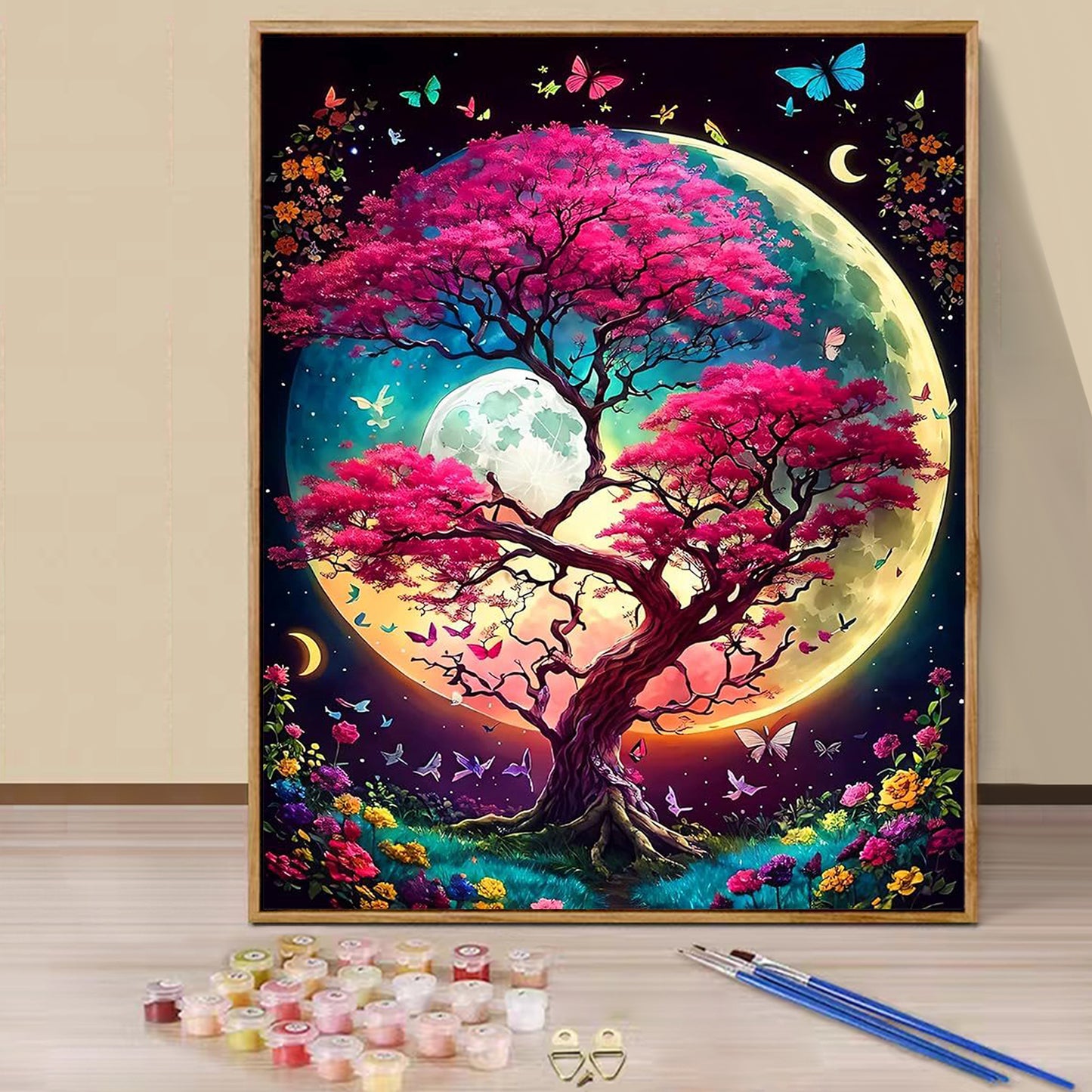 Moon- Paint by Numbers -40x50cm