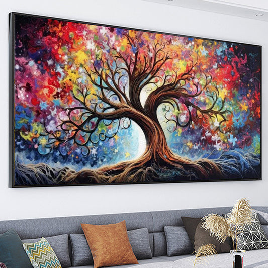 The Tree of Illusions - Full Round Diamond Painting - 70x40cm