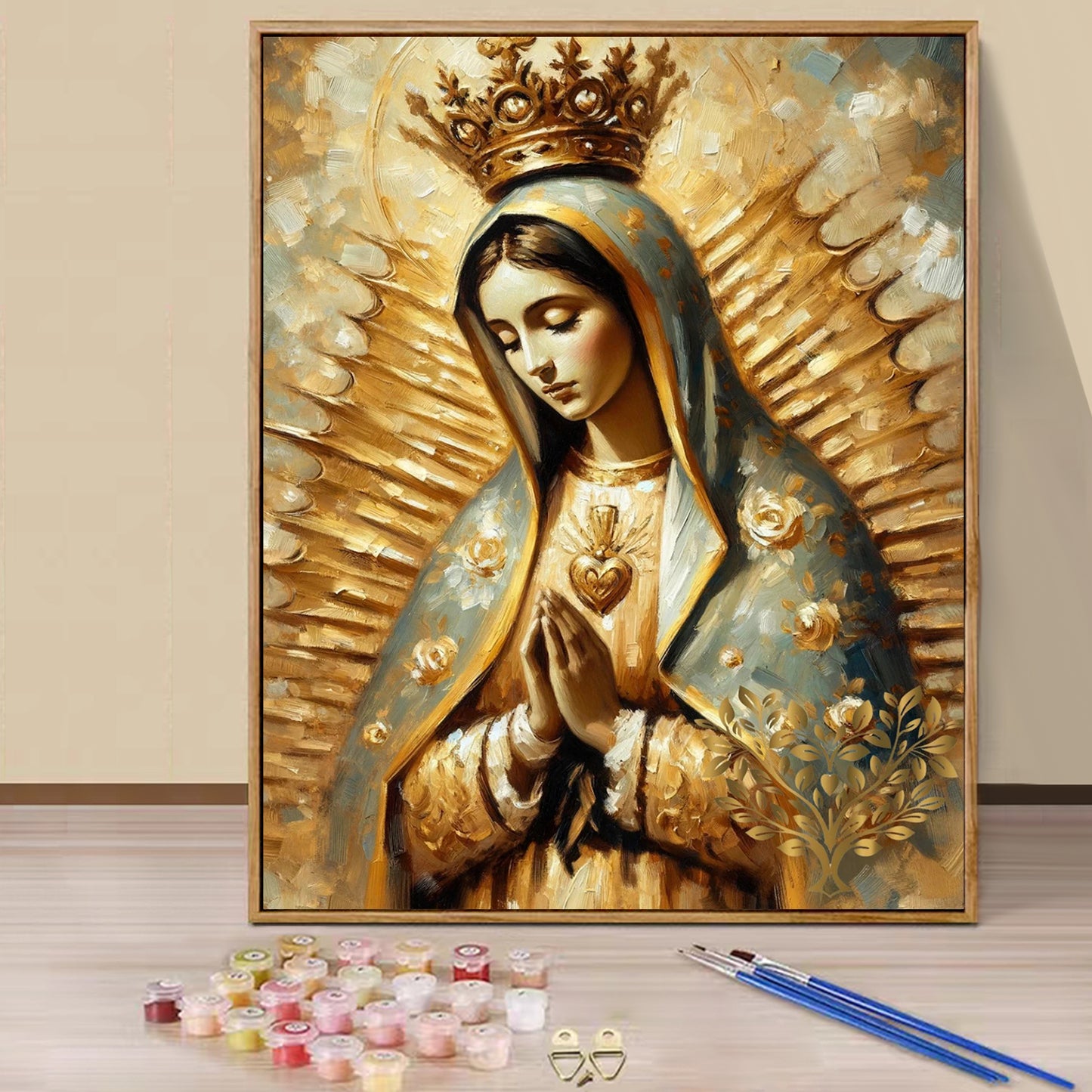Saint  - Paint by Numbers -40x50cm