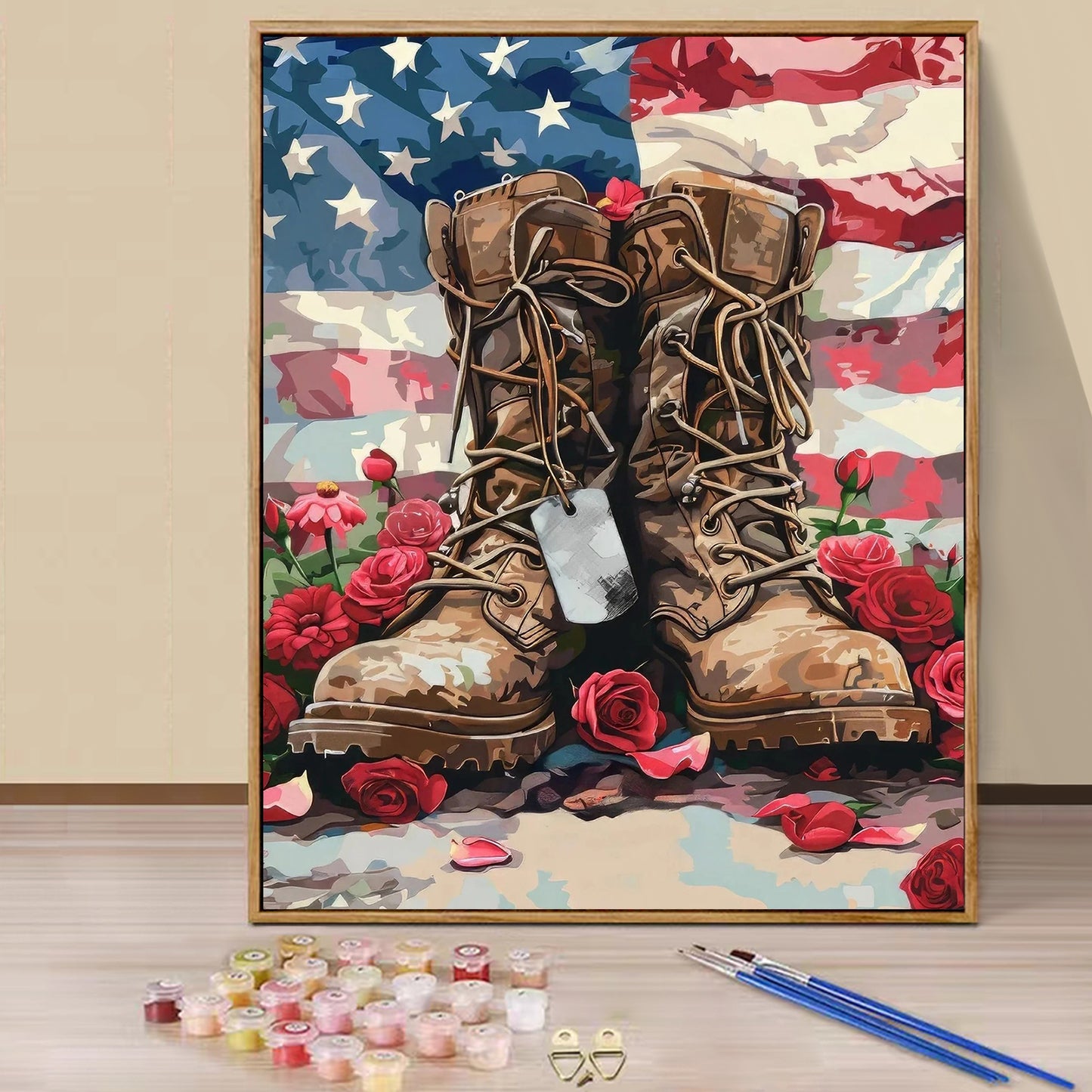 Boots - Paint by Numbers -40x50cm