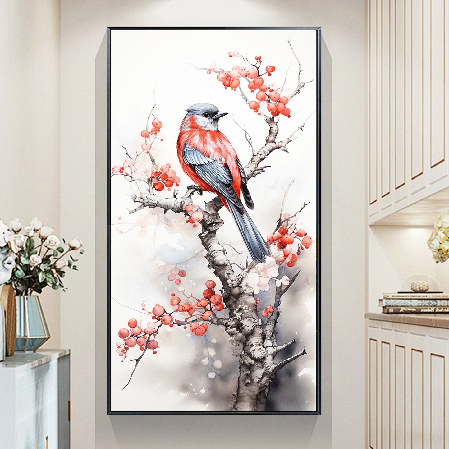 Birdie- Full Round Diamond Painting - 40x70cm