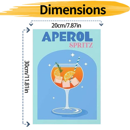 Aperol - Paint by Numbers -20x30cm