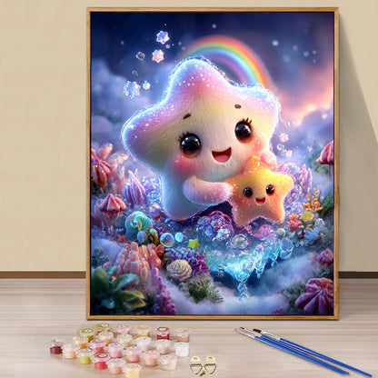 Star Elf- Paint by Numbers -40x50cm
