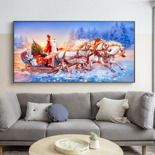 Christmas- Full Round Diamond Painting - 30x40cm
