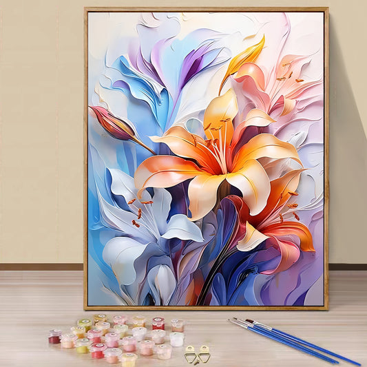 Flower - Painting with Numbers -40x50cm