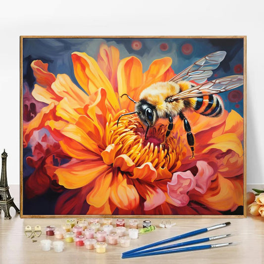 Bee - Paint by Numbers -40x50cm