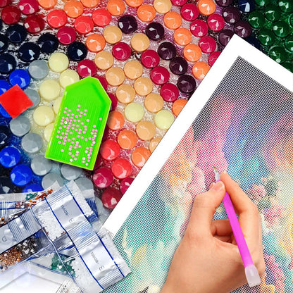 Cloud - Full Round Diamond Painting - 40x60cm