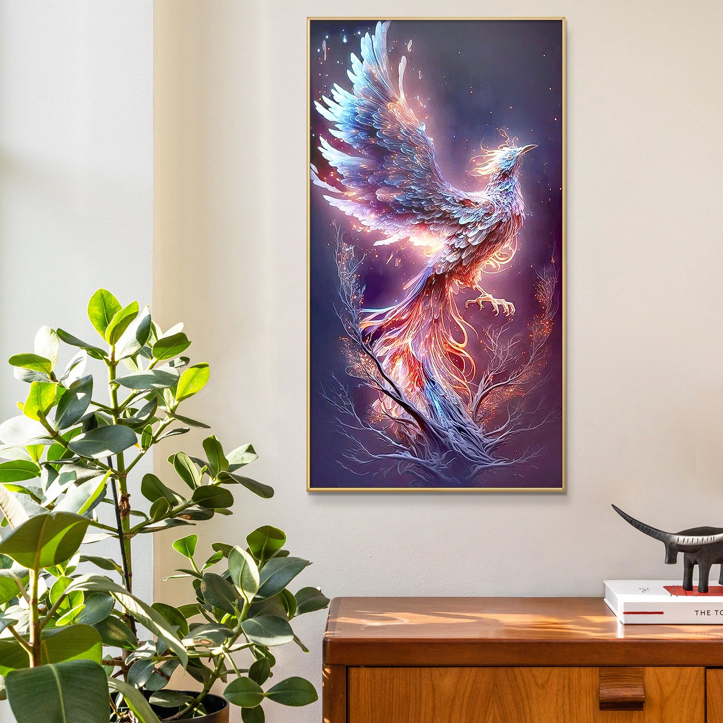 Phoenix - Full Round Diamond Painting - 70x40cm