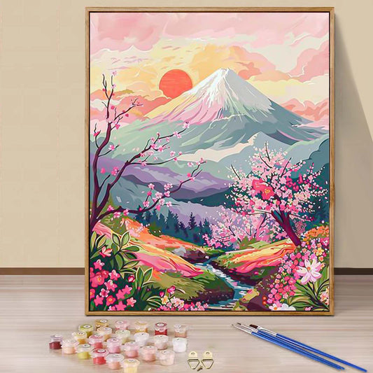 Sakura- Paint by Numbers -40x50cm