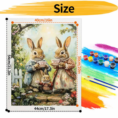 Rabbit  - Paint by Numbers -40x50cm