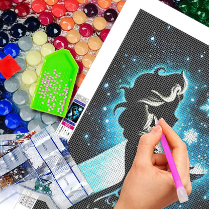 Disney- Full Round Diamond Painting - 30x40cm