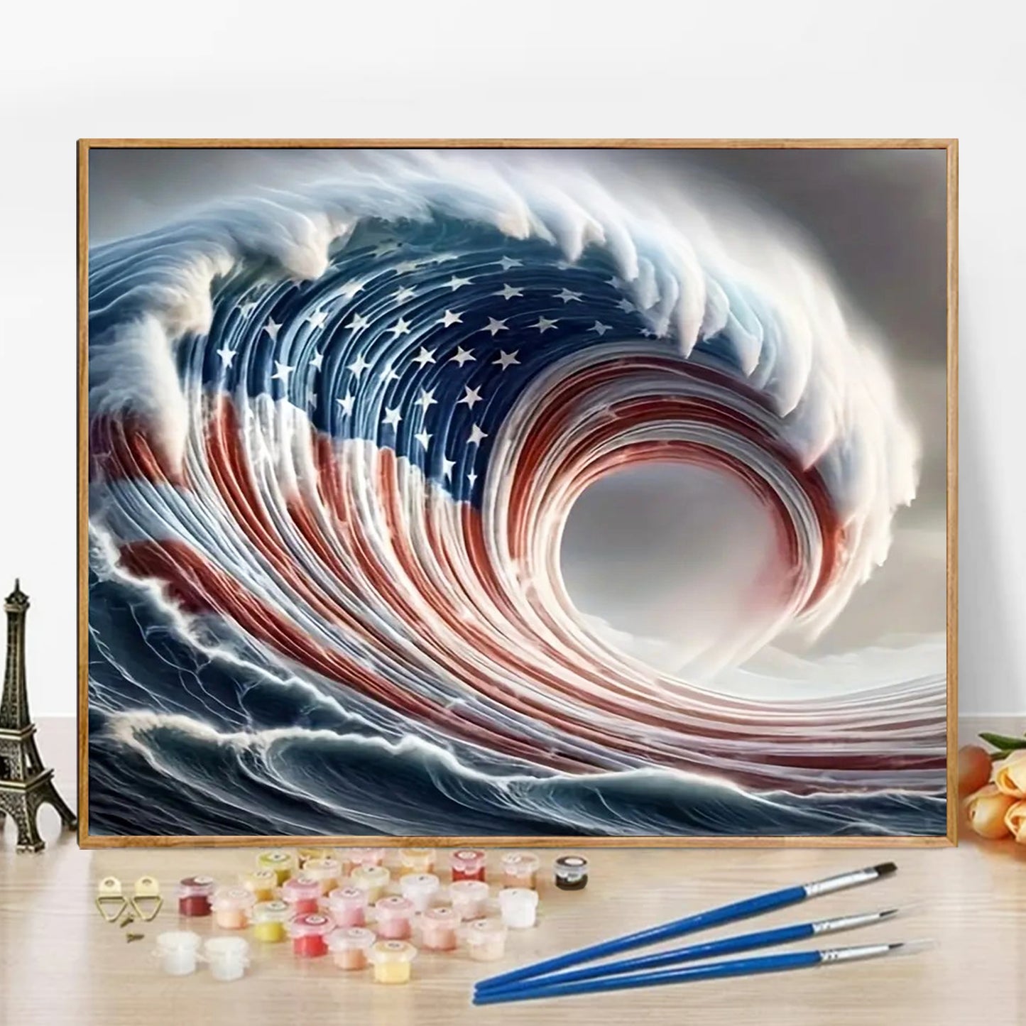 Ocean wave - Paint by Numbers -50x40cm