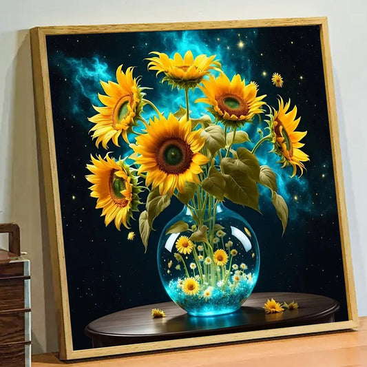 Sunflower  - Paint by Numbers -40x50cm