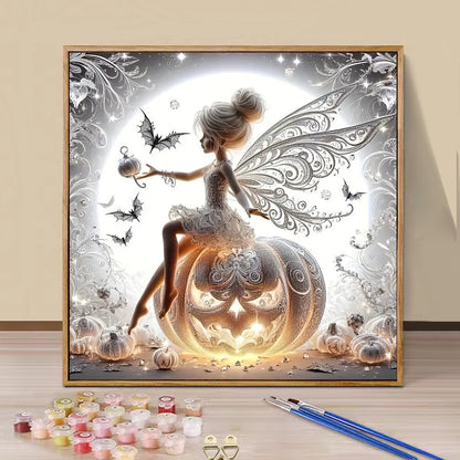 Pumpkin Elf- Paint by Numbers -40x40cm