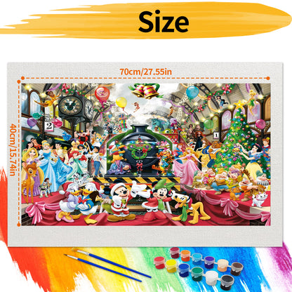 Fairy tale - Paint by Numbers -70x40cm