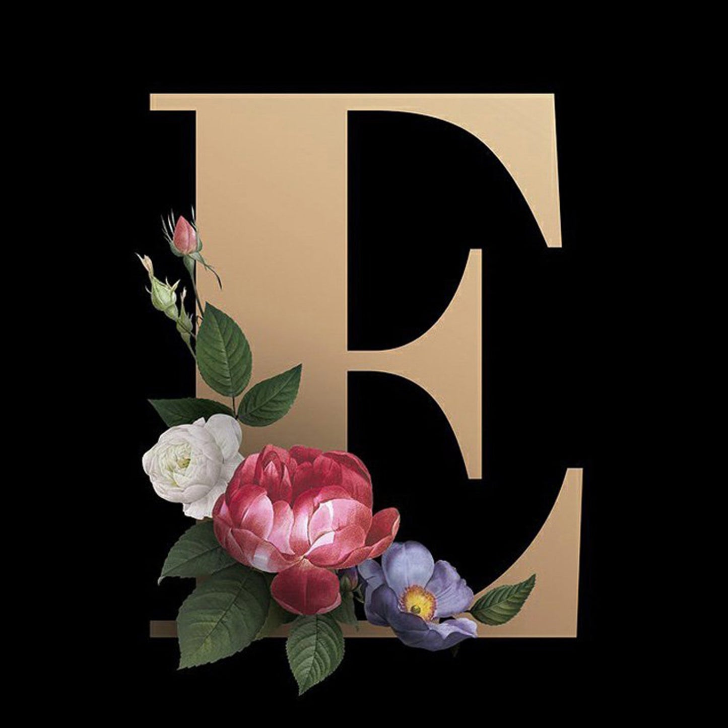 26 Alphabet - Full Round Diamond Painting - 30x30cm