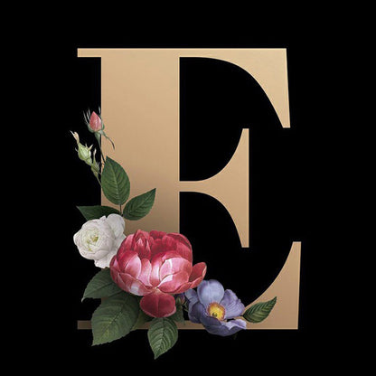 26 Alphabet - Full Round Diamond Painting - 30x30cm