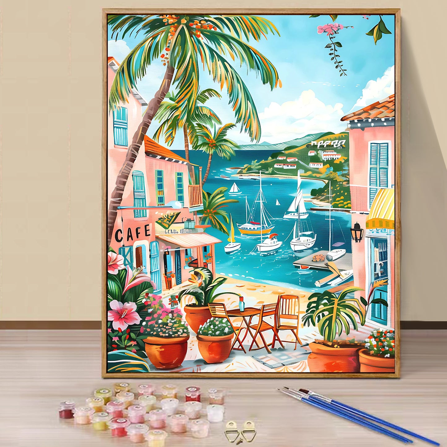 Seaside  - Paint by Numbers -40x50cm