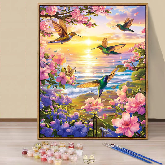 Hummingbird- Paint by Numbers -40x50cm