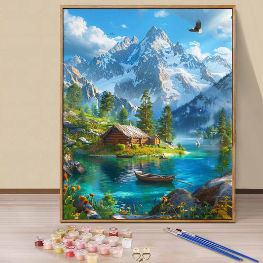 Hut- Paint by Numbers -40x50cm