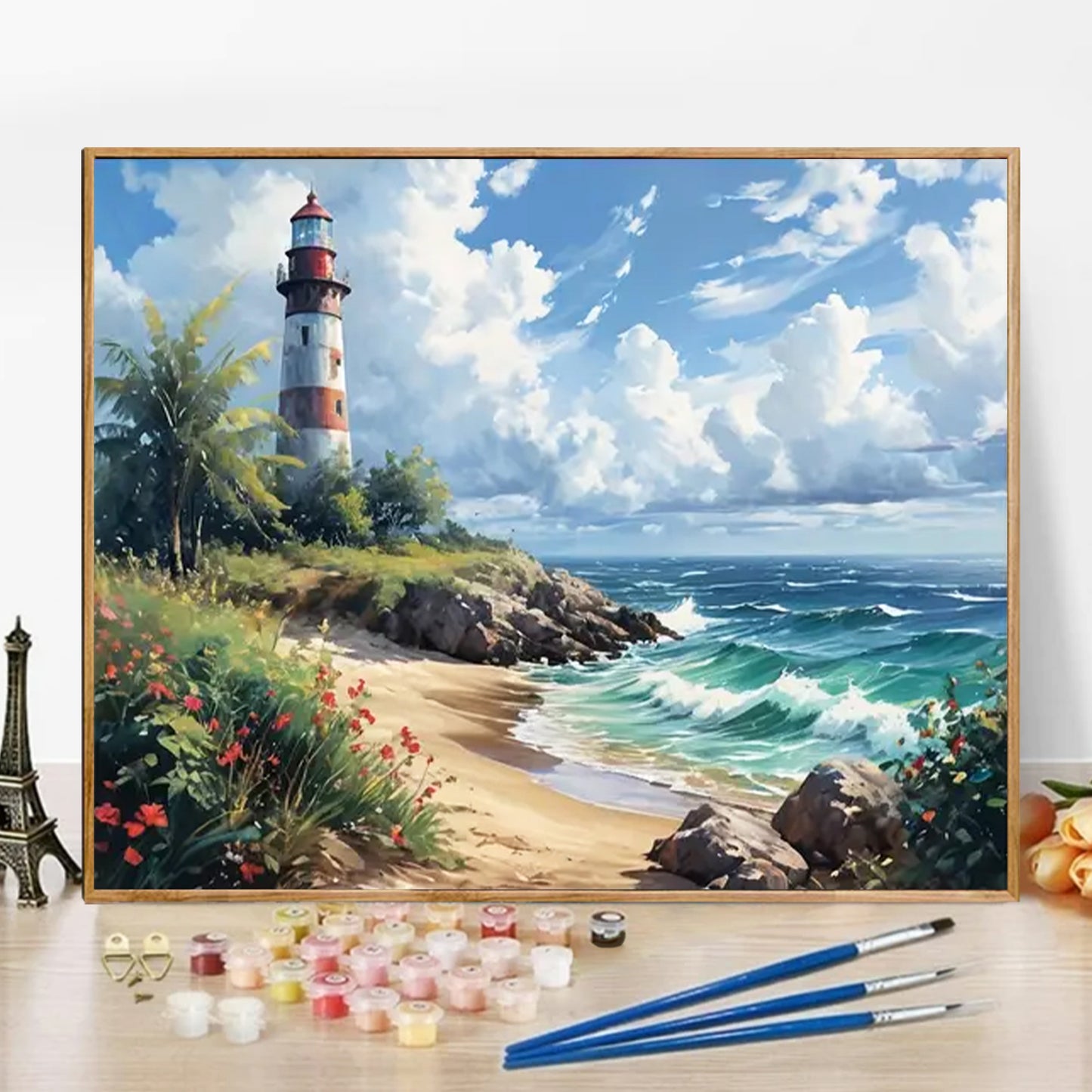 Lighthouse- Paint by Numbers -50x40cm