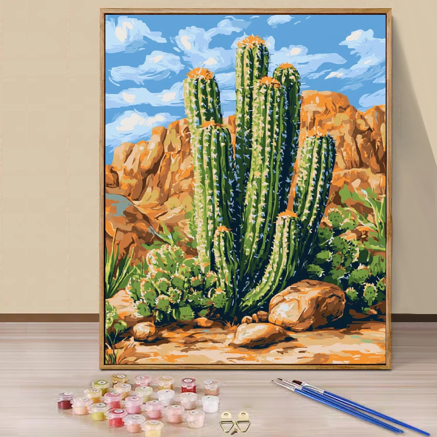 Cactus - Paint by Numbers -40x50cm