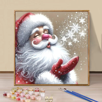 Santa Claus- Paint by Numbers -40x40cm