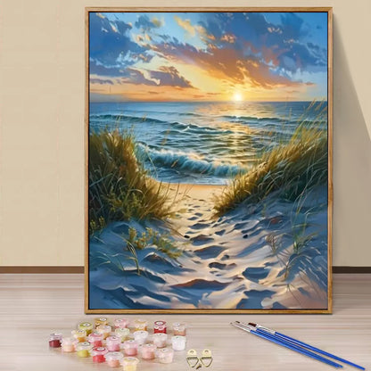 By the sea- Paint by Numbers -40x50cm