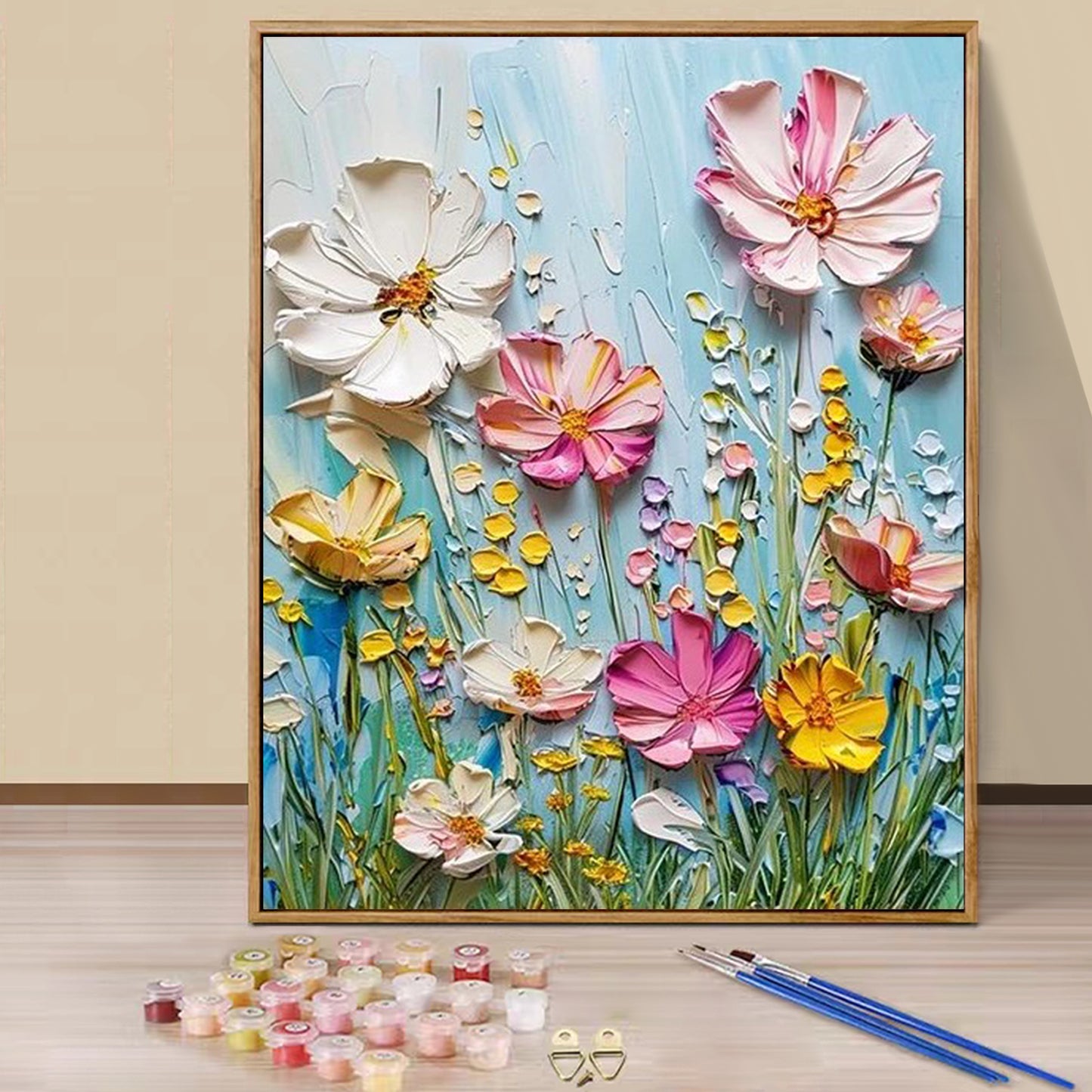 Flower- Paint by Numbers -40x50cm