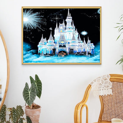 Castle- Full Round Diamond Painting - 30x40cm