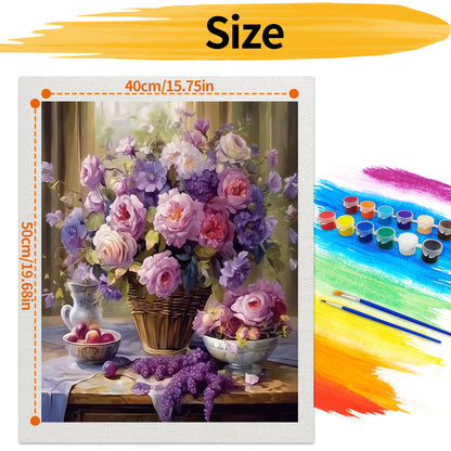 Bouquet- Paint by Numbers -40x50cm